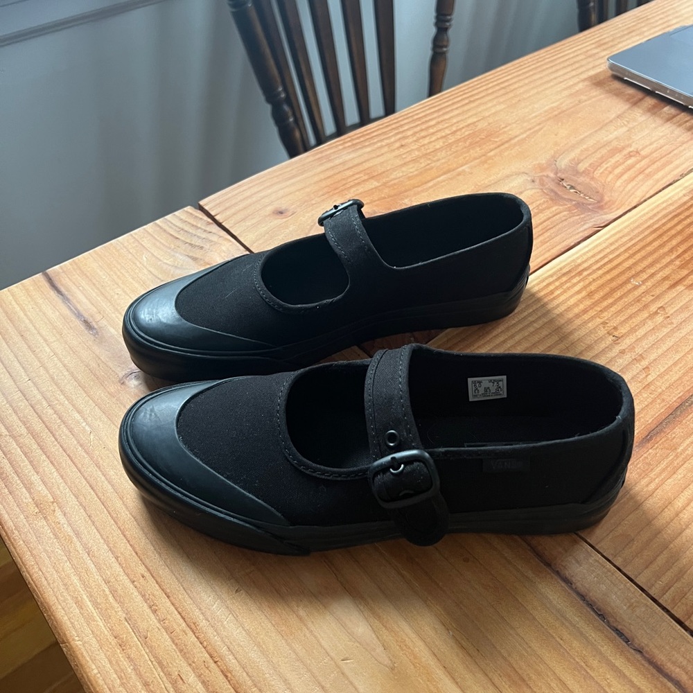 Vans Mary Janes Black Shoes